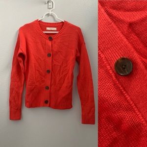 Womens LOFT button down sweater cardigan